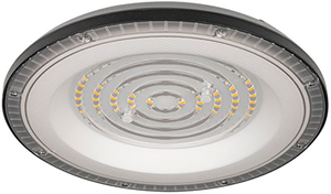 подвесной led светильник Jazzway PHB UFO 10 50w 5000K 90° IP65 - вид сбоку