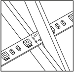 led лента IEK серии Standard - кратность резки