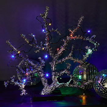 led гирлянда Uniel ULD-S0280-020/DGA Multi IP20 - пример использования