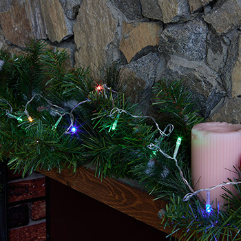 led гирлянда Uniel ULD-S0250-020/STA Multi IP20 - пример использования