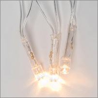 led гирлянда Uniel ULD-S0500-050/DTA Warm White IP20 - прозрачный провод ПВХ