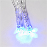 led гирлянда Uniel ULD-S1000-100/DTA Blue IP20 - прозрачный провод ПВХ