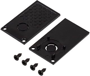 заглушки торцевые TRM-R20-EC-B "Эра" для встраиваемого магнитного шинопровода Nova - внешний вид