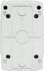 бокс пластиковый навесной EKF ux65-4-n Unix65 - вид с тыльной стороны