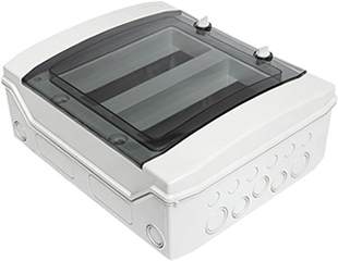 бокс пластиковый навесной EKF ux65-24-n Unix65 - внешний вид