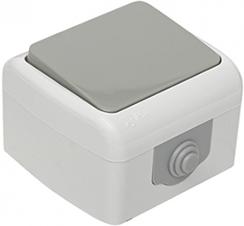 выключатель 1-клавишный EKF "Мурманск" - внешний вид