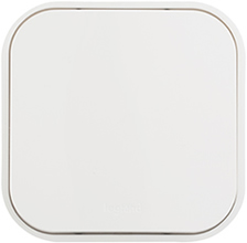 переключатель 1-клавишный Legrand 782204 Quteo белый - внешний вид