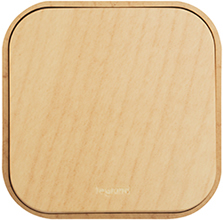 выключатель 1-клавишный Legrand 782260 Quteo дерево - внешний вид