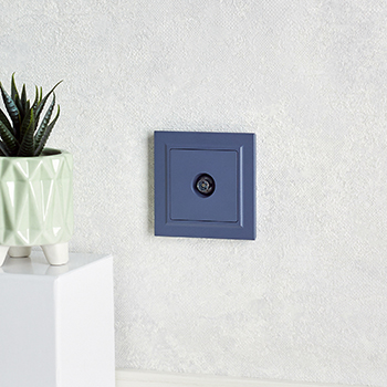 электроустановочные изделия IEK Brite - пример установки