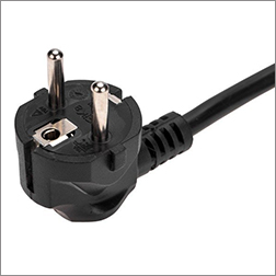 фильтр сетевой 5-местный 5м Kranz 13-4703 - вилка круглая угловая