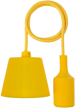 патрон подвесной E27 силиконовый Rexant 11-8889 со шнуром 1 м - внешний вид