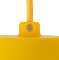 патрон подвесной E27 силиконовый Rexant 11-8889 со шнуром 1 м - конструкция и материалы