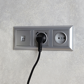 электроустановочные изделия IEK Brite - пример установки