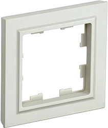 рамка 1-постовая IEK РУ-1-БрКр Brite - внешний вид