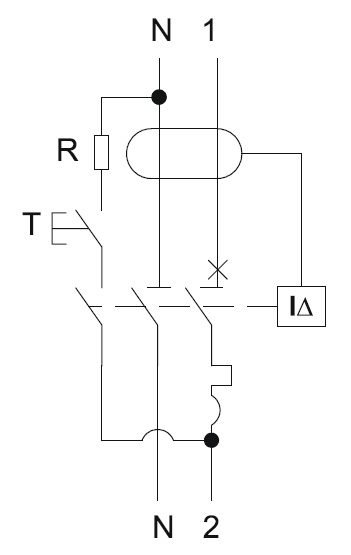 Дифавтомат 2Р 25А B тип AC 30мА 6кА 1мод B06S IEK ARMAT