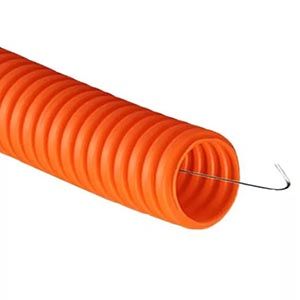 Труба гофра 16мм пнд 5м оранжевый DKC