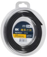 Трубка ТУТнг-LS 8/4мм черный 2м инд.упаковка IEK