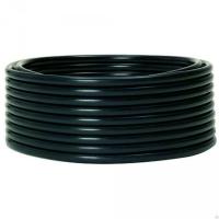 Труба гладкая жесткая 50мм ПНД черный EKF 100м