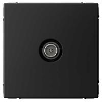 АртГэллери карбон розетка TV оконечная скрытая 1-ая 