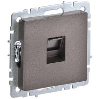 Брайт бронза розетка RJ45 скрытая 1-ая 