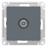 Атлас грифель розетка TV оконечная скрытая 1-ая 