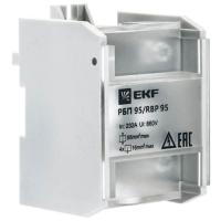 Блок распределительный проходной РБП 95 (1*95-4*16 мм2) 232/100А EKF