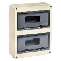 Бокс 24мод навесной белый белая дверь IP65 PROxima EKF