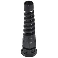 Сальник MGR-16 4-8мм черный IP68 с гибким отводом