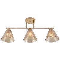 Светильник потолочный (люстра) 3*60Вт Е27 золото