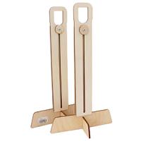 Подставка для фито светильника высота 305-550мм фанера 2шт