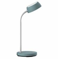 Светильник настольный свд 8Вт 4000К 600лм бирюзовый подставка диммер сенсор Gauss