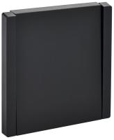 Фортепиано черный выключатель 1кл скрытая 10А IP20 