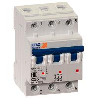 Автомат 3Р 16А C 6кА ВМ63 КЭАЗ OptiDin