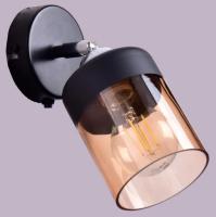 Светильник настенный (бра) 1*40Вт E27 черный/хром Россвет