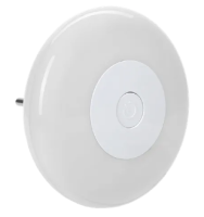 Ночник свд 1Вт белый с выключателем RGB