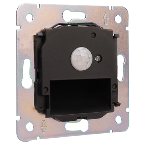 Миле Раунд подсветка с/у черный KRANZ