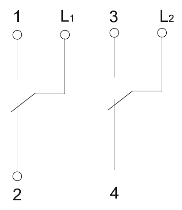 Сканди арктический белый выключатель проходной 2кл скрытая 10А IP20