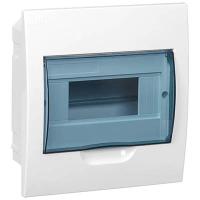 Бокс 8мод встраиваемый белый прозрачная дверь IP41 ЩРВ-П IEK 