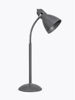 Светильник настольный 60Вт E27 антрацит подставка Трансвит