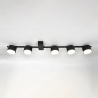 Светильник потолочный (люстра) 5*15Вт GX53 черный 