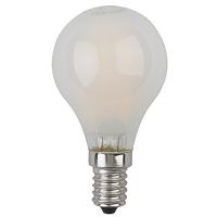 Лампа свд 220В E14 5Вт 4000К 490лм шар P45 матовая ЭРА 