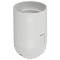 Патрон подвесной E27 пластик белый ЭРА