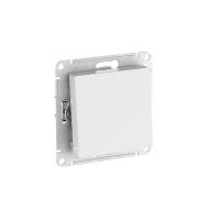 Атлас белый выключатель 1кл скрытая 10А IP20 быстрозаж.