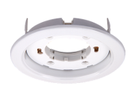 Светильник точечный GX53 круг белый встраиваемый Jazzway 