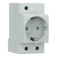 Розетка щитовая 16А 230В с заземлением на DIN-рейку PROxima EKF