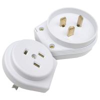 Разъем 32А 250В розетка+вилка скрытая белый IP20 РШ-ВШ PlexUp