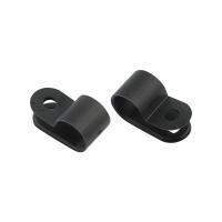 Серьга 9мм пластик черный Rexant 50шт