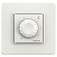 Терморегулятор теплого пола скрытая 16А белый Welrok совместим с Unica