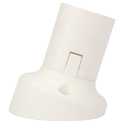 Патрон накладной наклонный E27 пластик белый Rexant 