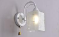 Светильник настенный (бра) 1*40Вт E27 белый Россвет
